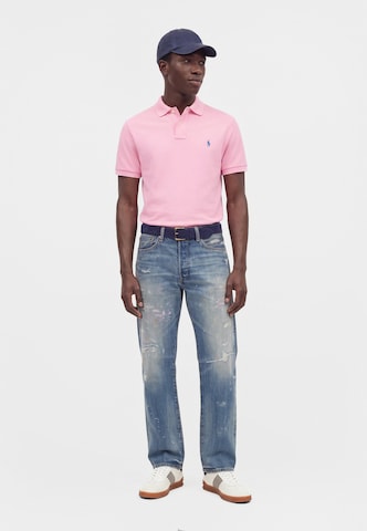 Polo Ralph Lauren - Camiseta en rosa: lado