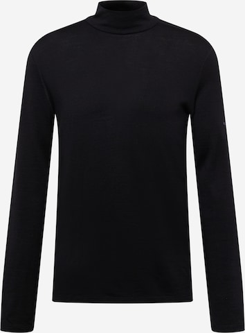 ICEBREAKER Base layer '260 Tech' in Black: front