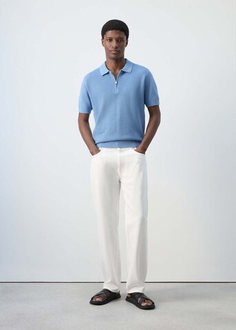MANGO MAN Sweater 'Canario' in Blue
