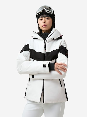 Bogner Fire + Ice Outdoorjacke 'Ashley' in Weiß: Vorderseite