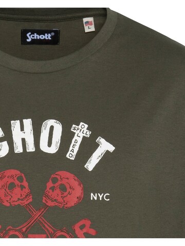 Schott NYC Shirt in Green