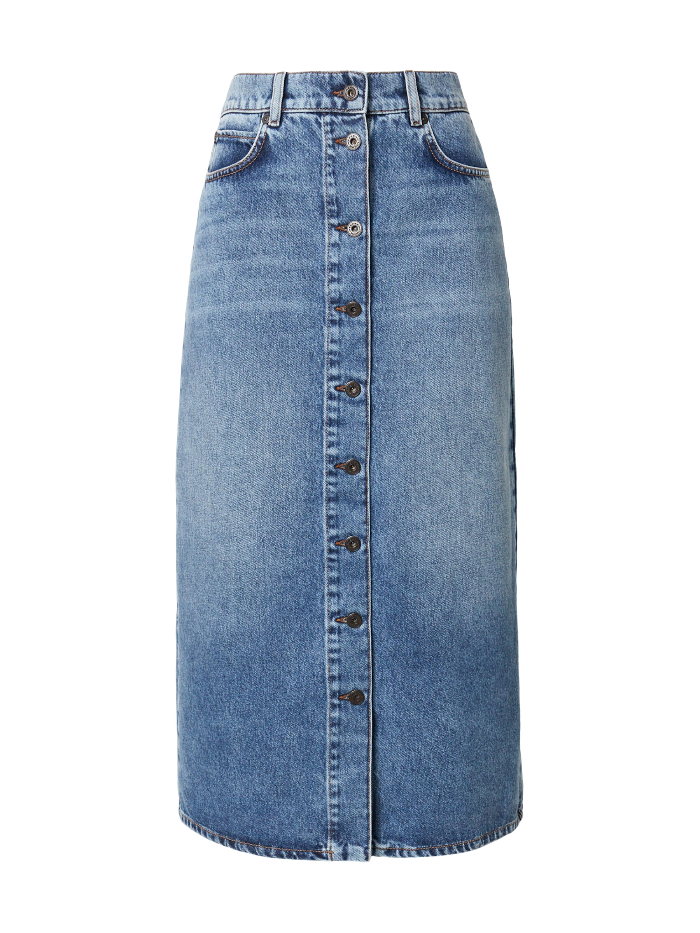 Weekend Max Mara Rock 'ASTI' in Blau: Vorderseite