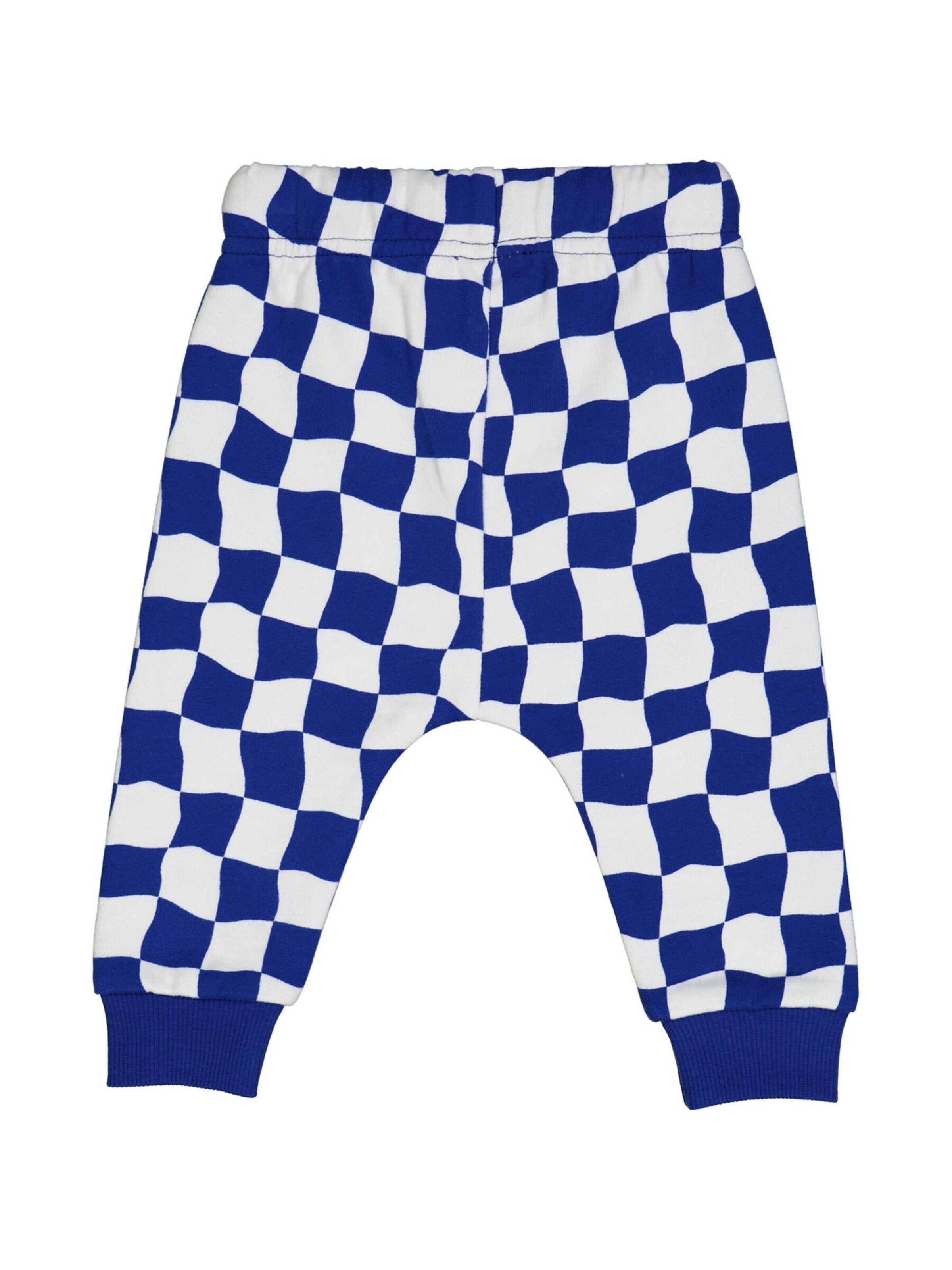 Fred's World by GREEN COTTON Tapered Broek in Blauw