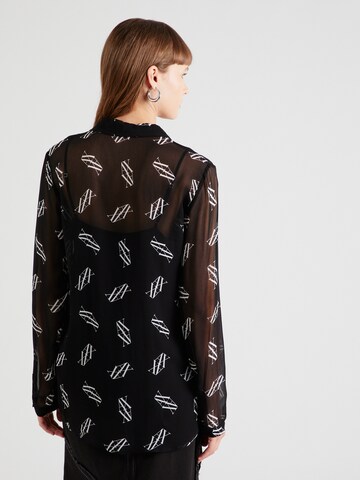 Fit confort Chemisier ARMANI EXCHANGE en noir