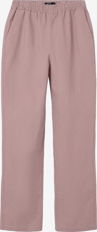 Pantalon NAME IT en rose : devant