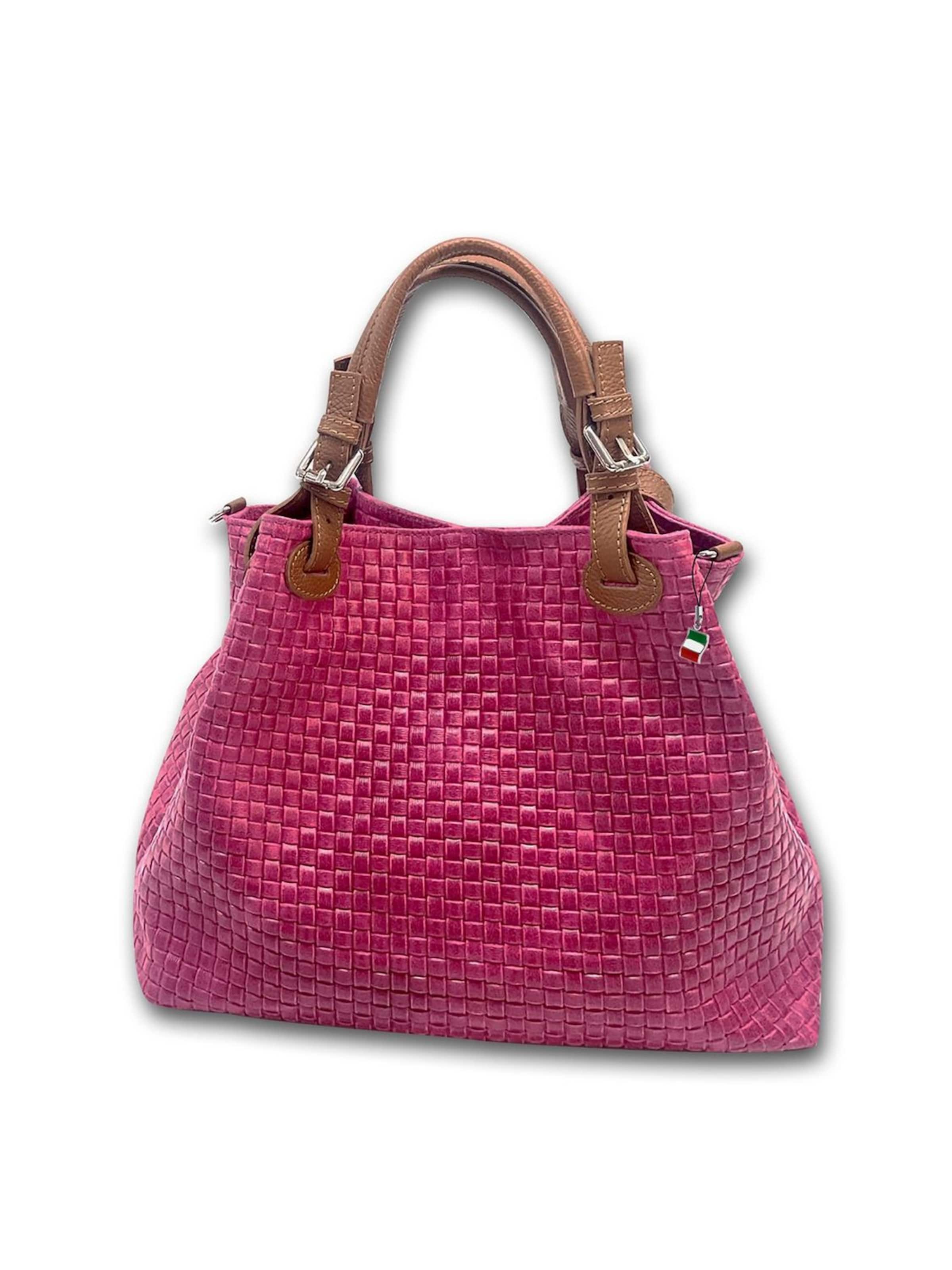 Sac bandoulière Florence en rose : devant
