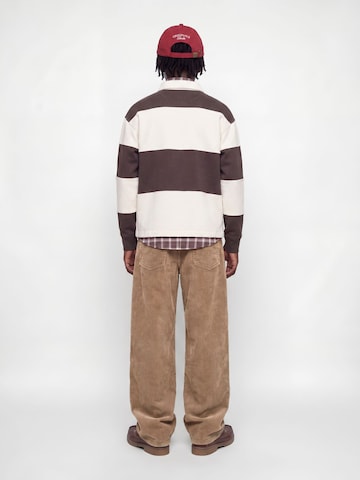 Jack & Jones Junior Baggy Hose 'JPSTAlex' in Braun