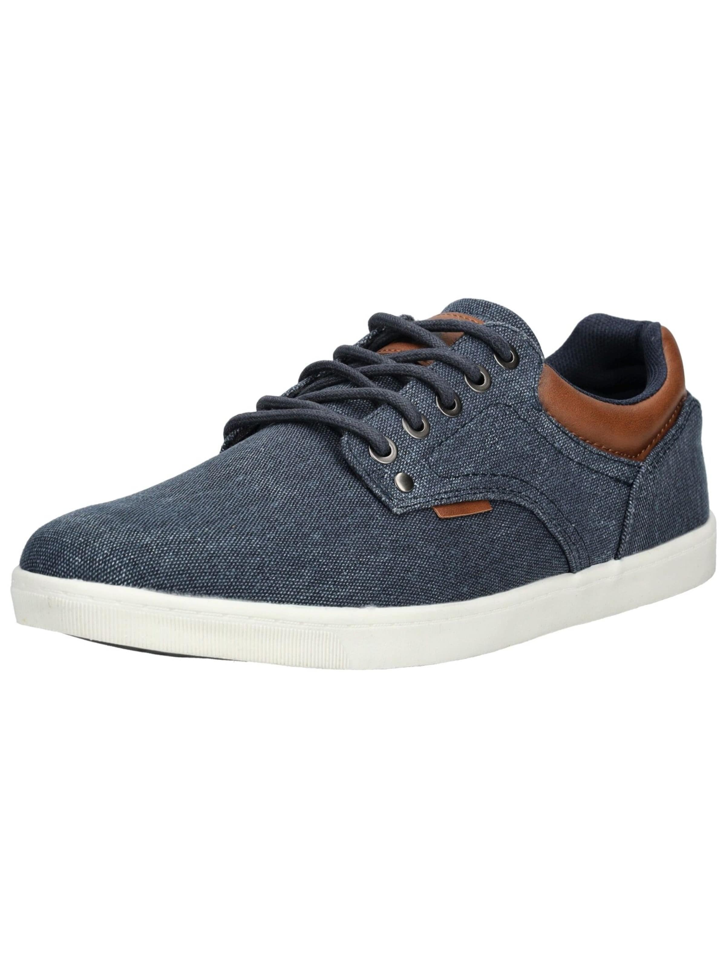 BULLBOXER Sneakers laag in Blauw: voorkant