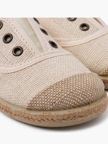 Baskets Pisamonas en beige