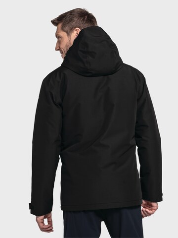 Schöffel Outdoorjacke 'Wildkar' in Schwarz
