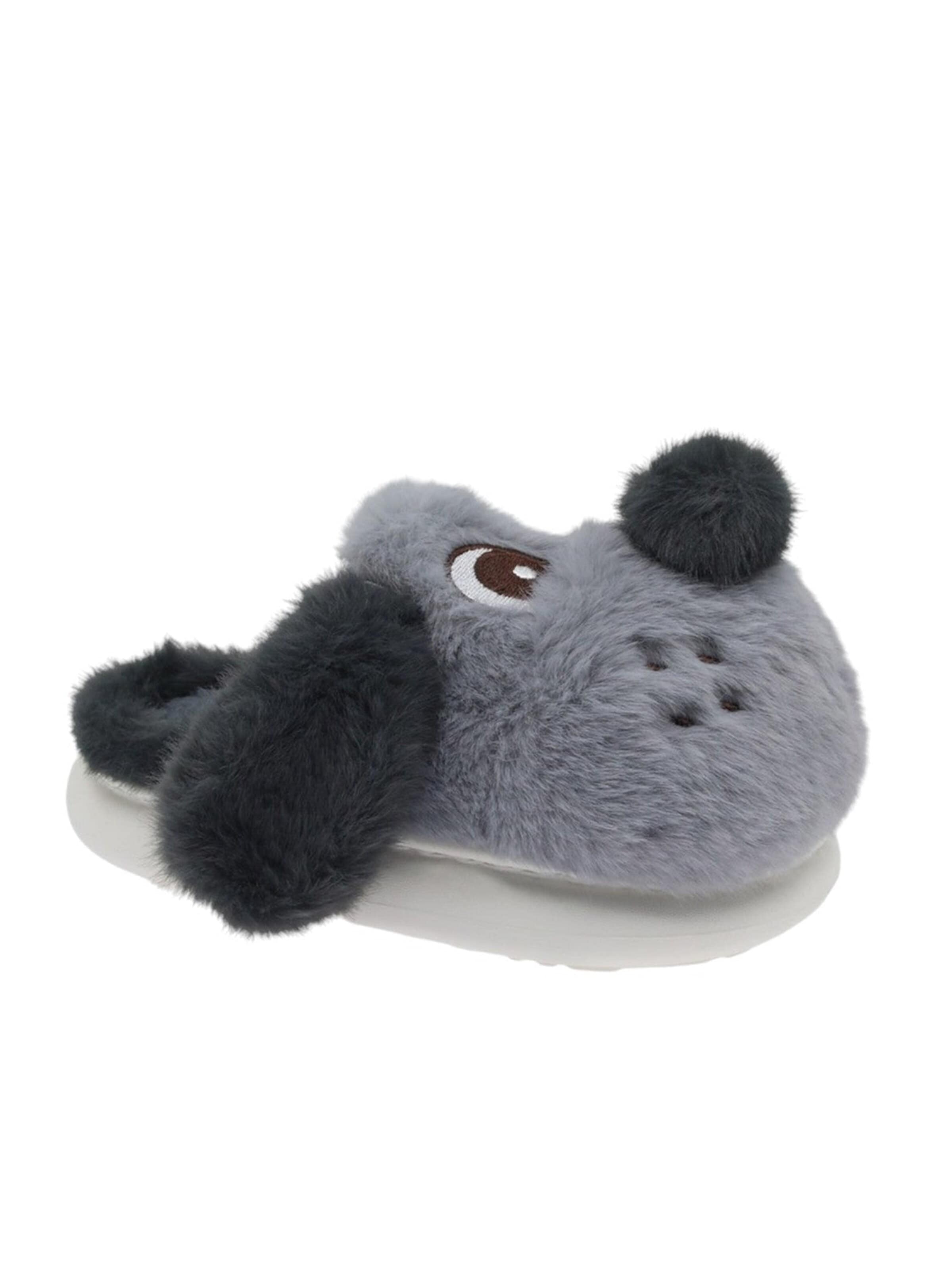 Ciabatta 'Indoor Slipper' di Beppi in grigio: frontale