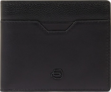 Porte-monnaies Piquadro en noir : devant