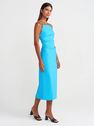 Dilvin - Vestido em azul