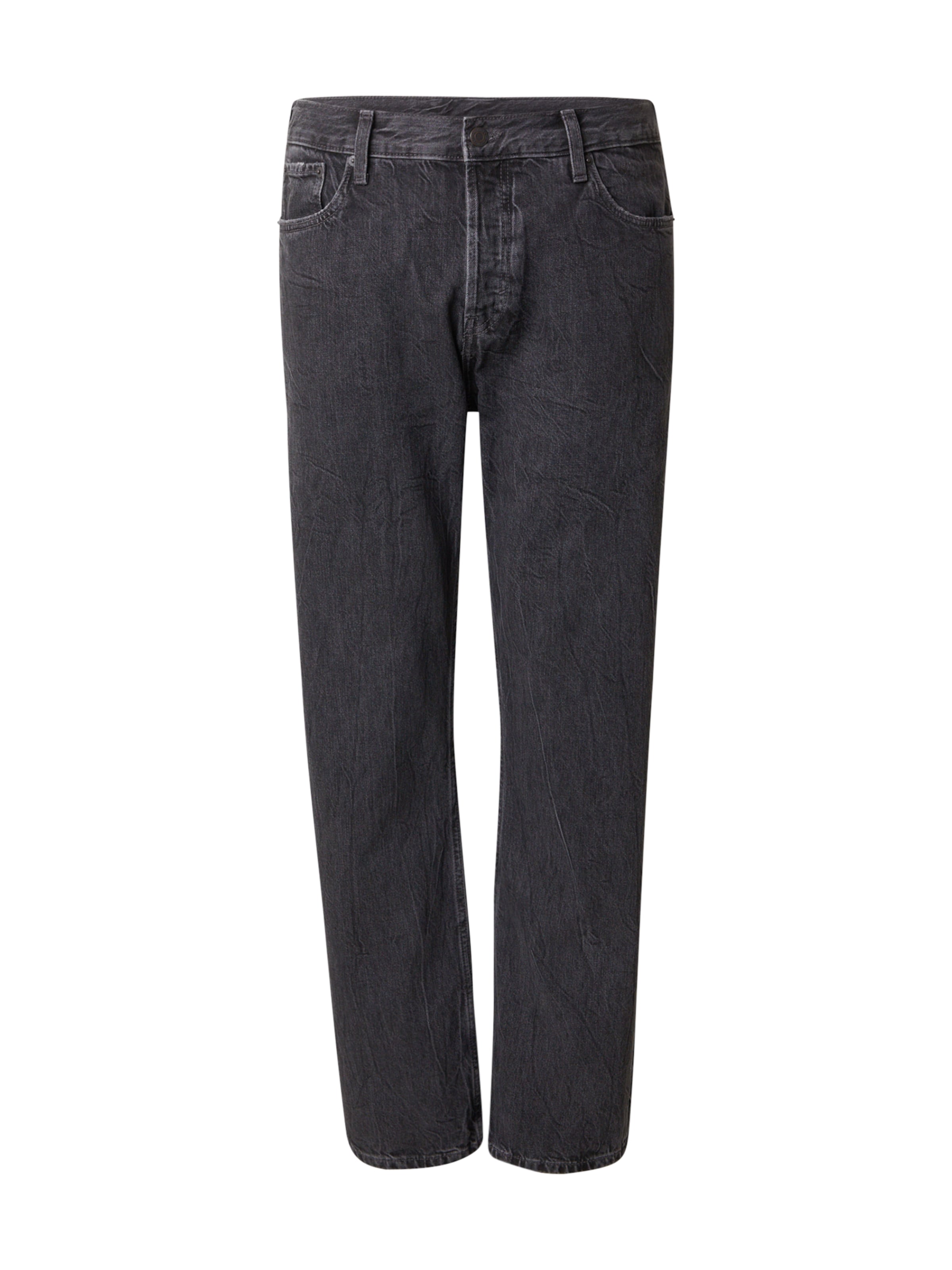 WEEKDAY Normální Džíny 'Space Seven' – černá: přední strana