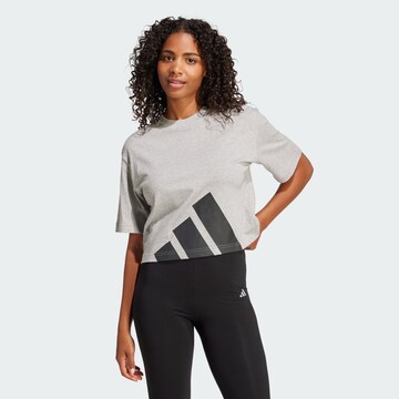 ADIDAS SPORTSWEAR Funktionsshirt 'Essentials' in Grau: Vorderseite