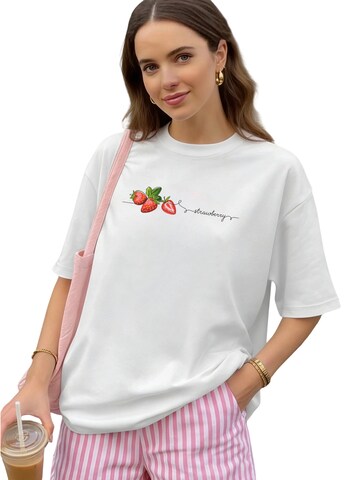 GORHEY Shirt in Weiß: Vorderseite