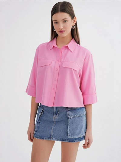 MixRay Bluse in pink, Produktansicht