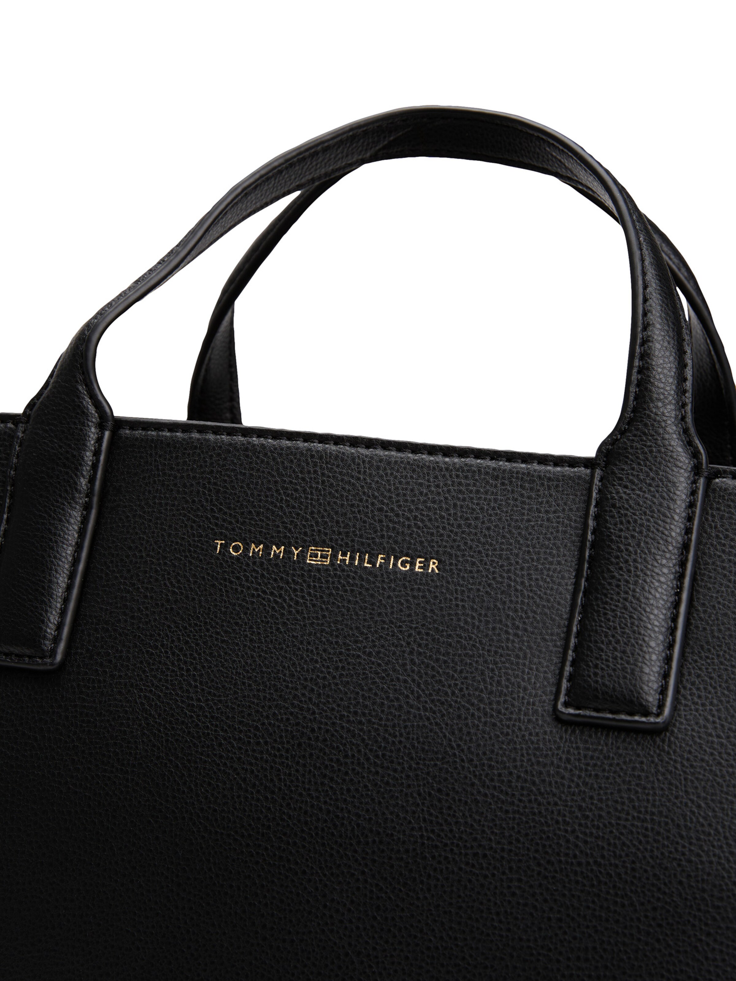 TOMMY HILFIGER Handtasche in Schwarz