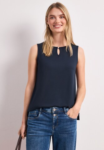 STREET ONE Top in Blau: Vorderseite