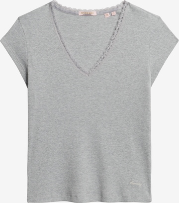 T-shirt Superdry en gris : devant