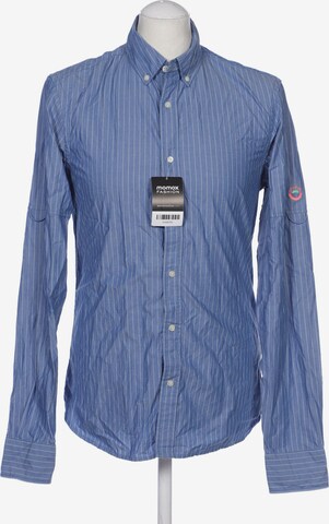 SCOTCH & SODA Button Up Shirt in S in Blue: front