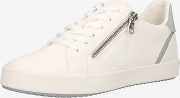 Sneaker bassa 'Blomiee' di GEOX in bianco: frontale