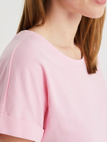 T-shirt WE Fashion en rose