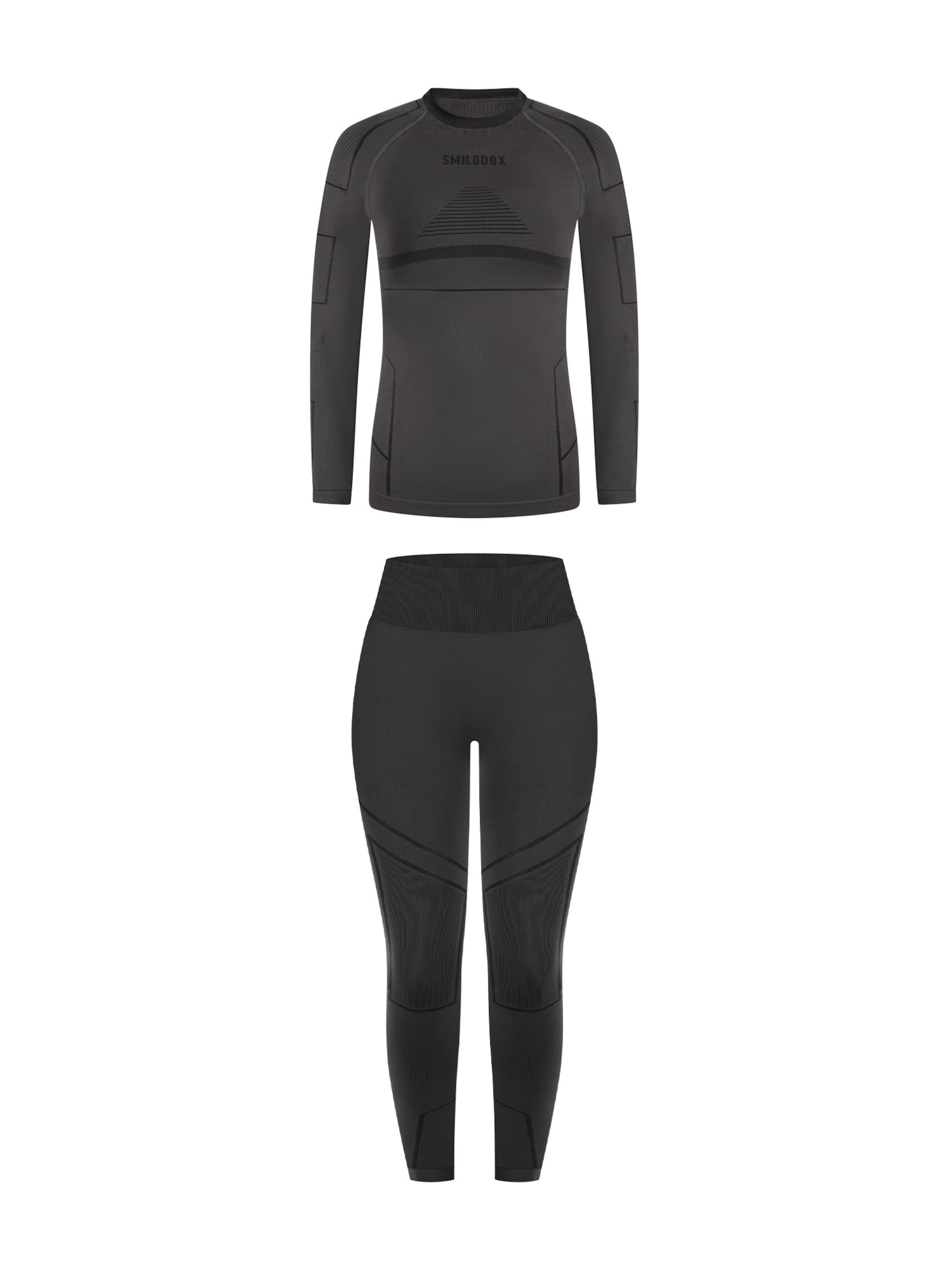 T-shirt Smilodox en gris : devant