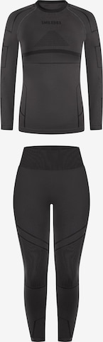 T-shirt Smilodox en gris : devant