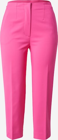 Regular Pantalon à plis 'Mia' Marks & Spencer en rose : devant