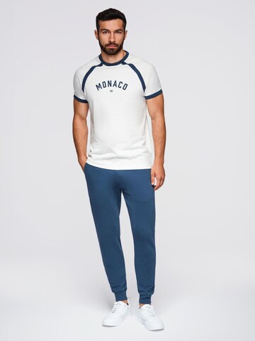 Ombre Tapered Trousers in Blue