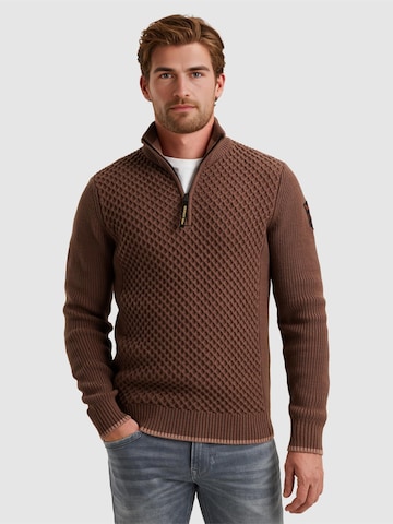 PME Legend Pullover i brun: forside