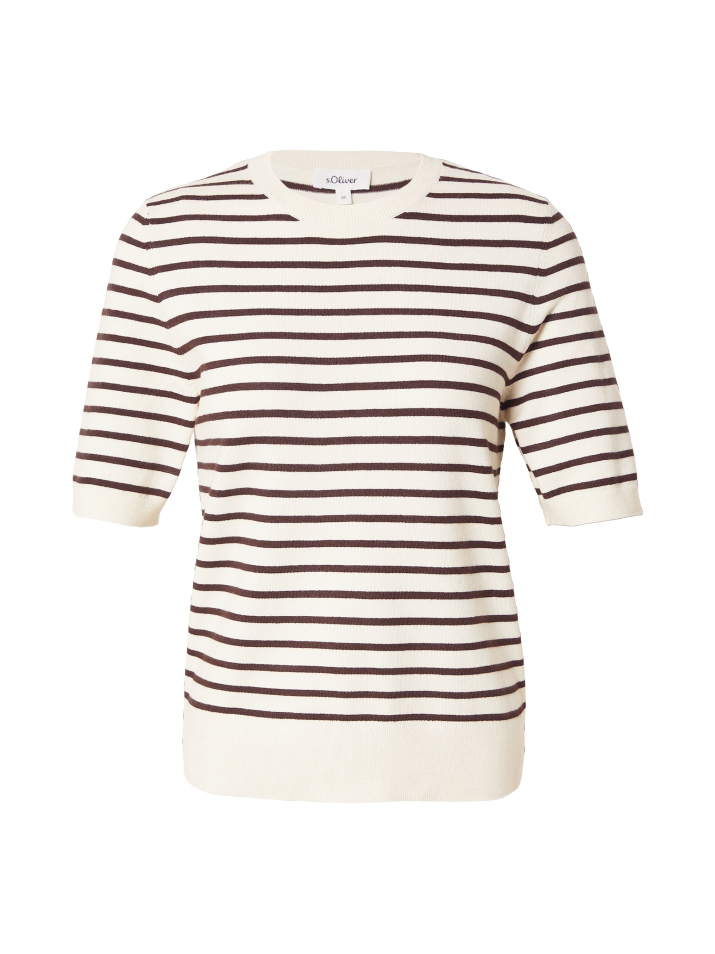 s.Oliver Pullover in Braun: Vorderseite