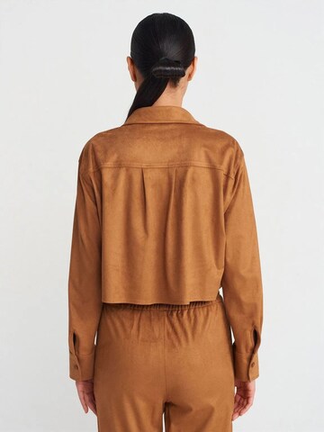 T-shirt Dilvin en marron