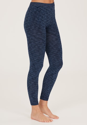 ENDURANCE Skinny Workout Pants 'Crina' in Blue: front