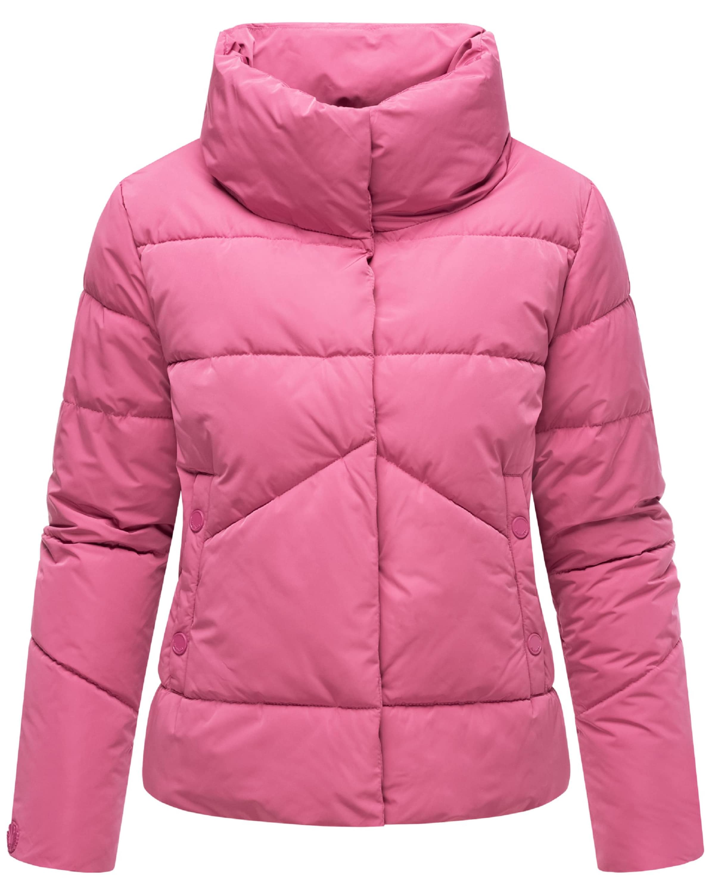 MARIKOO Winter jacket in Pink: front
