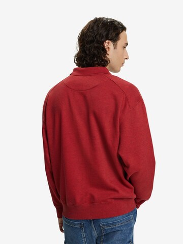 Sweat-shirt ESPRIT en rouge