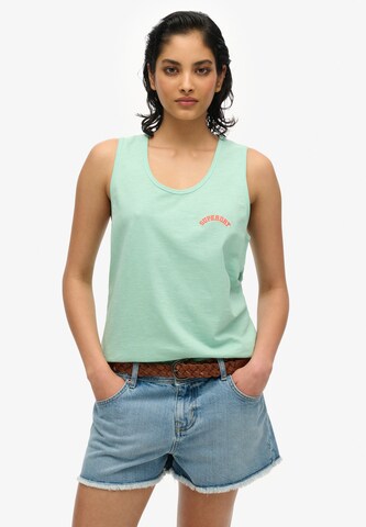 Haut 'Essential' Superdry en vert : devant