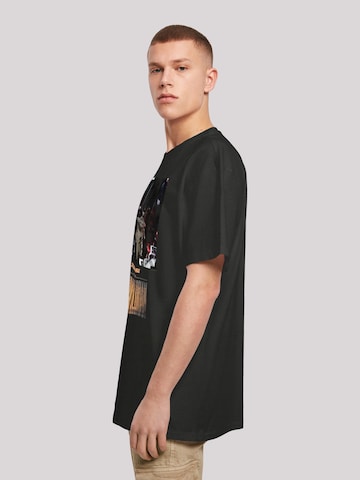 F4NT4STIC Shirt 'Star Wars The Mandalorian Child On Board' in Black