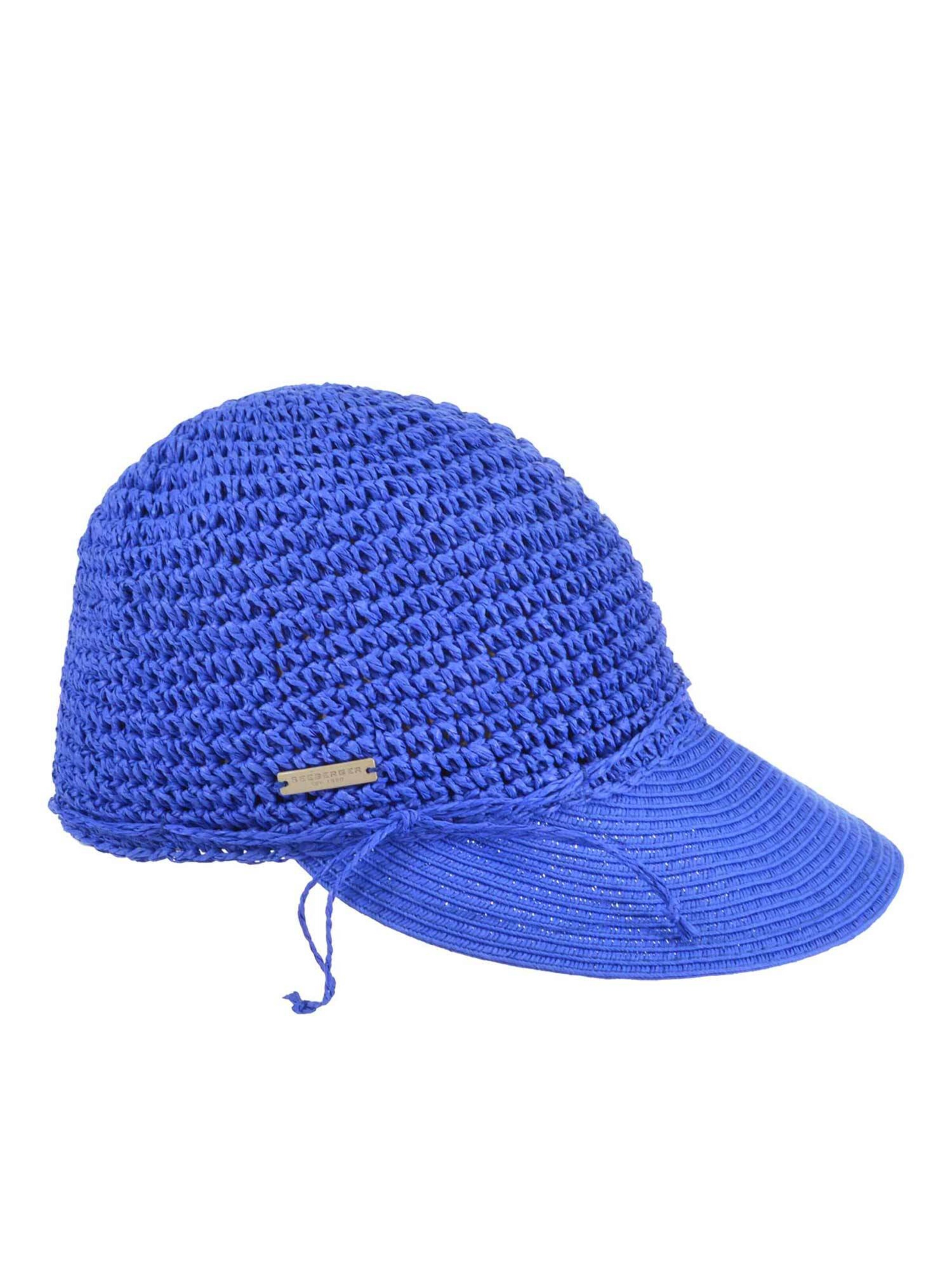 Seeberger Cap 'Cap'‌‌‌‌‌‌‌‌‌‌ in Blau: Vorderseite