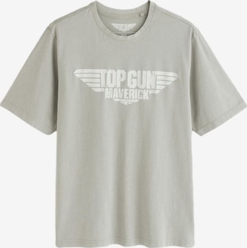 T-Shirt Next en gris : devant