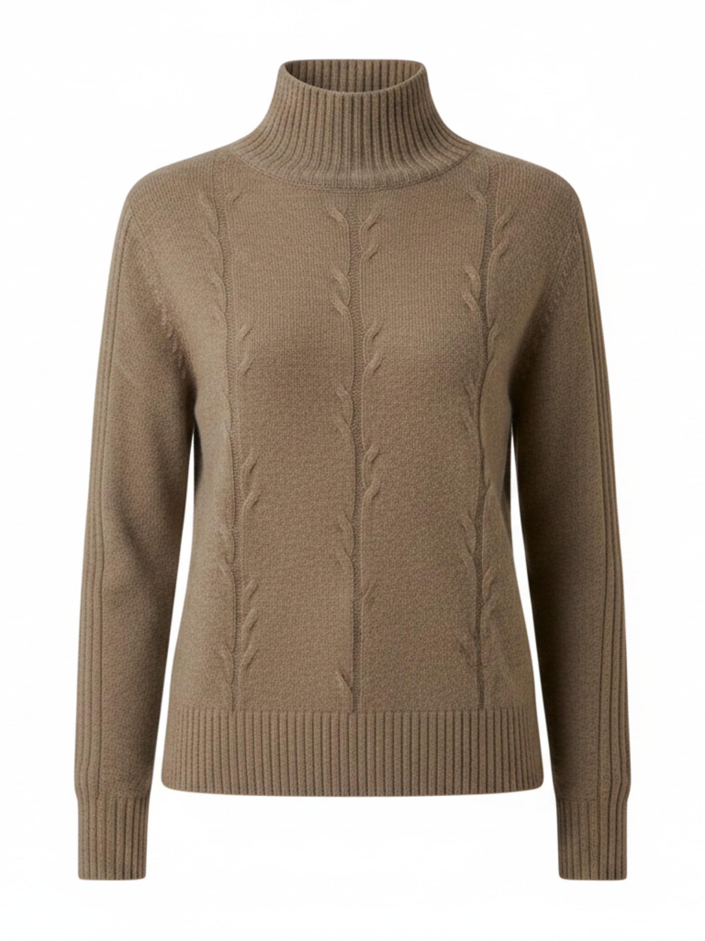 Pull-over 'Gabriella' WEARABLE STORIES en beige : devant