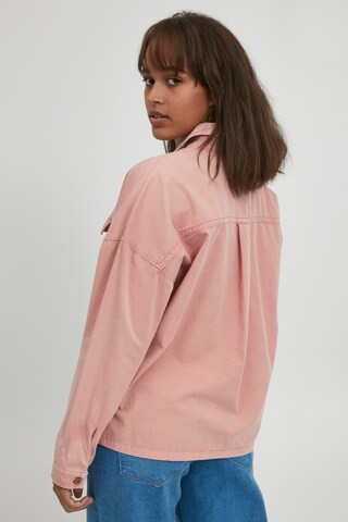 PULZ Jeans Blouse 'PZLENE' in Pink