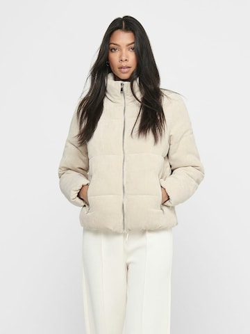 JDY Between-Season Jacket 'NEWLEXA' in Beige: front