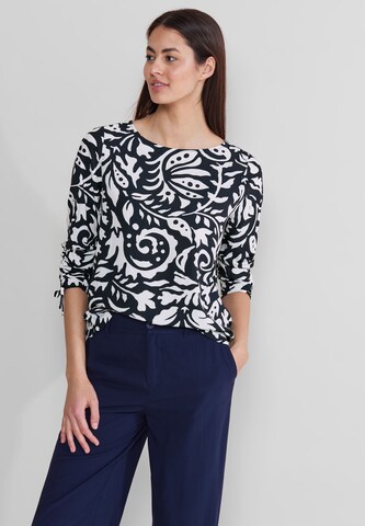 STREET ONE Bluse in Schwarz: Vorderseite