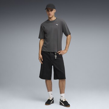 T-Shirt 'Wardrobe Ess' PUMA en gris