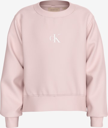 Calvin Klein Jeans Sweatshirt in Pink: Vorderseite