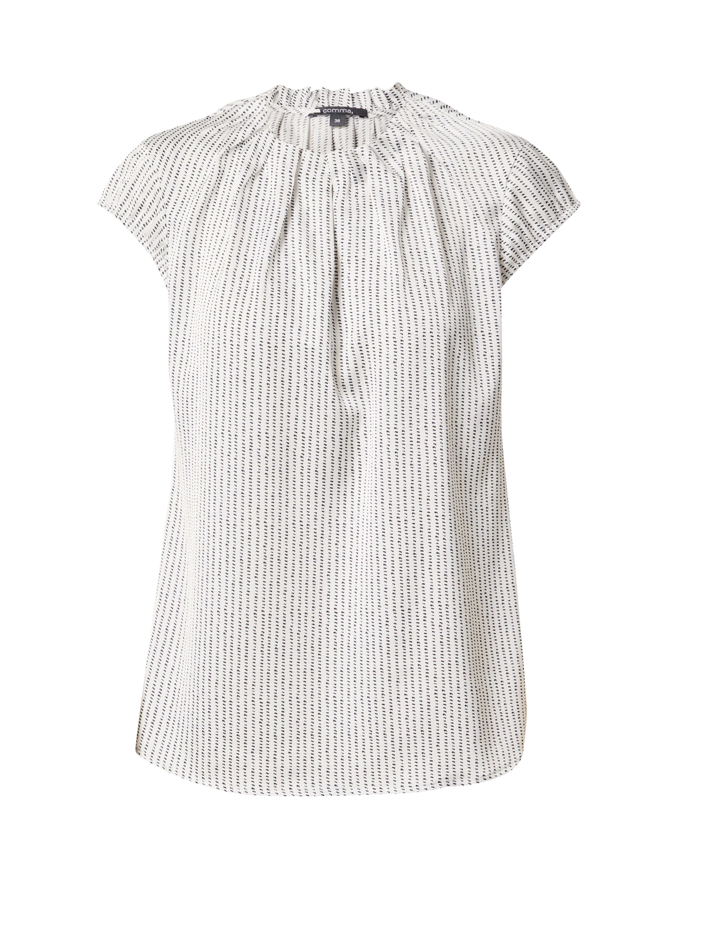 Chemisier COMMA en blanc : devant