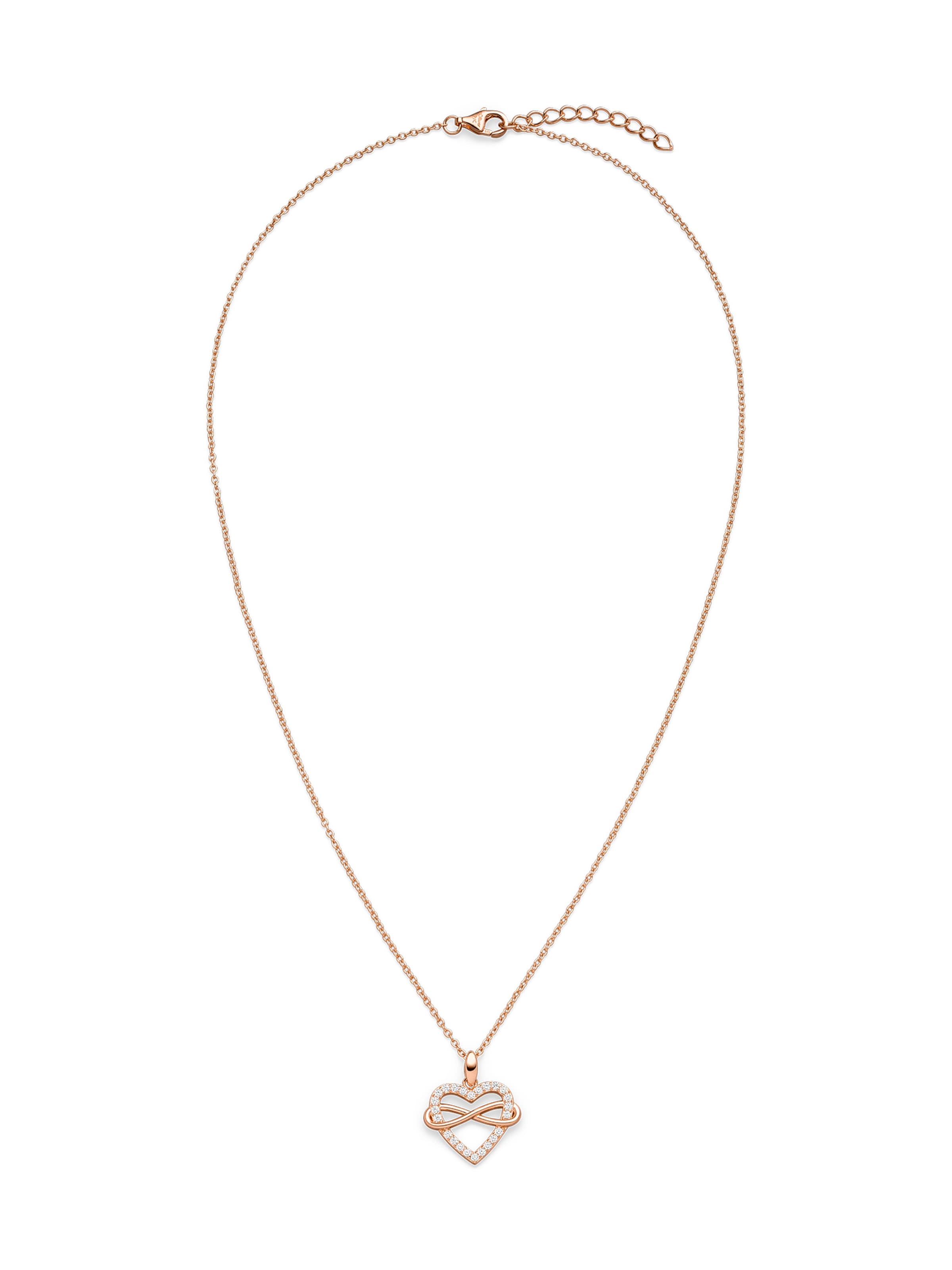 s.Oliver Chaîne en or rose, Vue avec produit