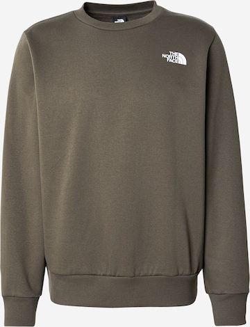 THE NORTH FACE Majica 'SIMPLE DOME' | zelena barva: sprednja stran